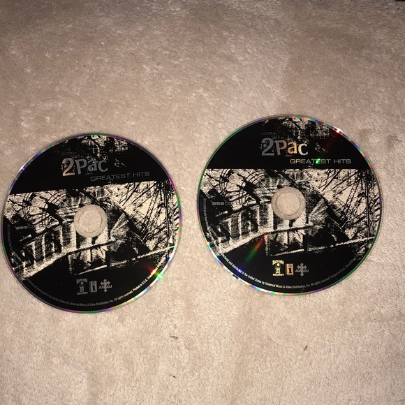 1998 Death Row Records 2Pac greatest hits CD 💿 one and two 💕 - Picture 2 of 4